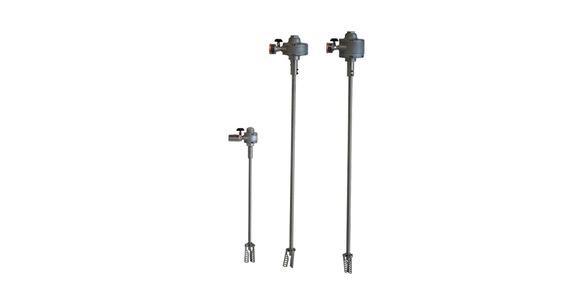 Berizzi Pneumatic Stirrers With Shaft And Extendable Propeller